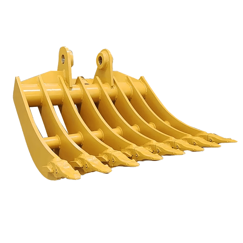 Excavator Rake - Excavator's Heavy Duty Buckets and Attachments ...